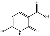 6-Chloro-2-hydroxynicotinic acid Structure