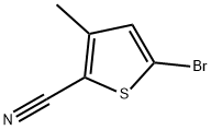 5-bromo-3-methylthiophene-2-carbonitrile Structure