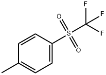 1-METHYL-4-(TRIFLUOROMETHYLSULFONYL)BENZENE, 383-10-8, 结构式