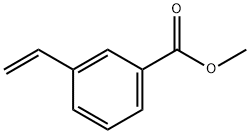 Benzoic acid, 3-ethenyl-, methyl ester Struktur