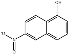 1-Hydroxy-6-nitronaphthalene Struktur