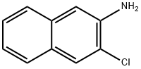 2-Amino-3-chloronaphthalene Structure