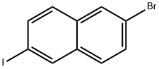 2-Bromo-6-iodonaphthalene Structure