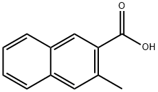2-Methylnaphthalene-3-carboxylic acid Struktur