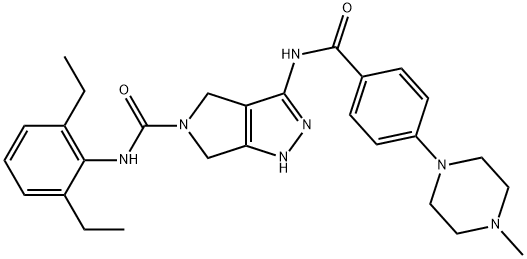 PHA-680632 结构式