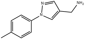 (1-p-tolyl-1H-pyrazol-4-yl)methanamine Struktur