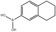 5,6,7,8-Tetrahydro-2-naphthalenylboronic acid Structure