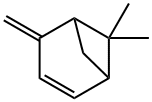 6,6-Dimethyl-4-methylenebicyclo[3.1.1]hept-2-ene 结构式