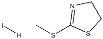 2-甲硫基噻唑啉氢碘酸盐, 40836-94-0, 结构式