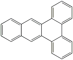 dibenzanthracene Struktur