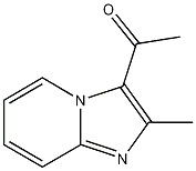 3-Acetyl-2-methylimidazo[1,2-a]pyridine Structure