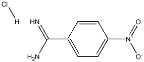 Benzenecarboximidamide, 4-nitro-, hydrochloride Structure