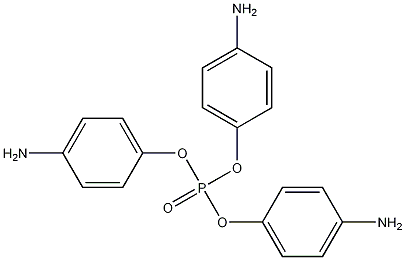 トリス(4-アミノフェニル) ホスファート 化学構造式
