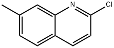 2-氯-7-甲基喹啉,4295-12-9,结构式