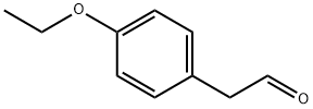 4-エトキシベンゼンアセトアルデヒド 化学構造式