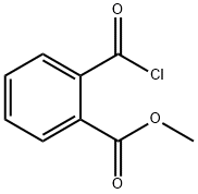 2-氯甲酰基苯甲酸甲酯,4397-55-1,结构式