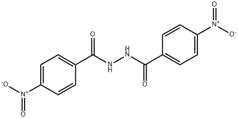 1,2-Bis(4-nitrobenzoyl)hydrazine Structure