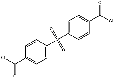 4-(Chlorocarbonyl)phenyl sulfone Structure