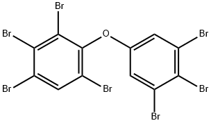 2,3,3',4,4',5',6-Heptabromodiphenyl ether 结构式