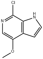 7-氯-4-甲氧基-1H-吡咯并[2,3-C]吡啶, 446284-32-8, 结构式