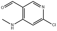 6-CHLORO-4-(METHYLAMINO)NICOTINALDEHYDE Structure