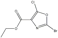 ethyl 2-bromo-5-chlorooxazole-4-carboxylate Struktur