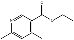 4,6-Dimethylpyridine-3-carboxylic acid ethyl ester Structure