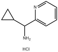 cyclopropyl(pyridin-2-yl)methanamine hydrochloride Structure