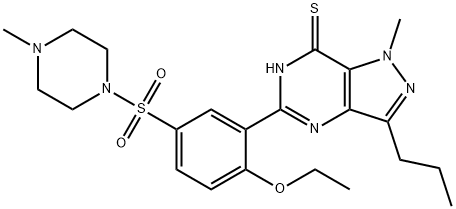 Thiosildenafil Structure