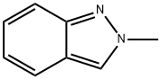 2-甲基吲唑, 4838-00-0, 结构式