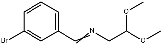 N-[(3-Bromophenyl)methylene]-2,2-dimethoxyethanamine,497863-61-3,结构式