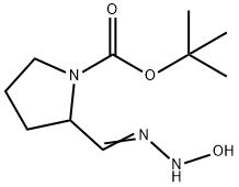 1-Boc-2-(N-hydroxycarbamimidoyl)pyrrolidine Structure