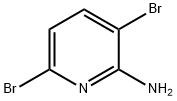 2-Amino-3,6-dibromopyridine Struktur