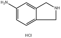 Isoindolin-5-amine hydrochloride Structure