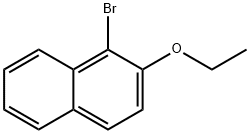 1-ブロモ-2-エトキシナフタレン 化学構造式