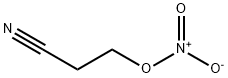 2-Cyanoethyl nitrate 结构式