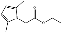 Ethyl 2,5-dimethylpyrrole-1-acetate Struktur