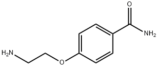 4-(2-氨基乙氧基)苯甲酰胺 结构式