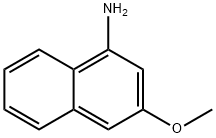 1-Amino-3-methoxynaphthalene Structure