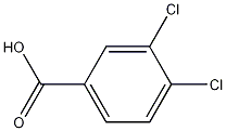 3,4-Dichlorobenzoic acid,51-44-5,结构式