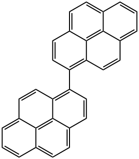 1,1′-ビピレン 化学構造式
