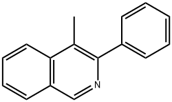 4-甲基-3-苯基异喹啉, 51089-62-4, 结构式