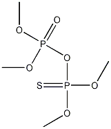 Thiopyrophosphoric acid, tetramethyl ester Structure