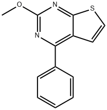 4-Phenyl-thieno[2,3-d]pyrimidin-2-ol 结构式