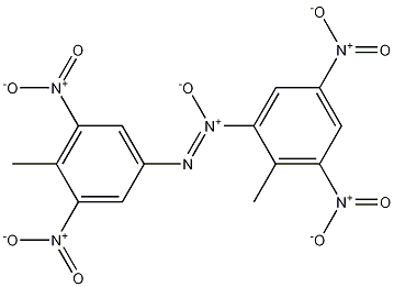 2,4′,6,6′-テトラニトロ-2′,4-アゾキシトルエン 化学構造式