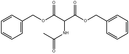 乙酰氨基丙二酸二苄酯, 51887-51-5, 结构式