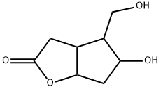 六氢-4-(羟基甲基)-2H-环戊并[B]呋喃-2-酮(中...),521323-11-5,结构式