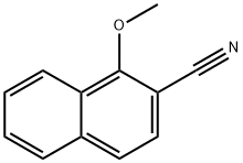 1-Methoxy-2-cyanonaphthalene 结构式