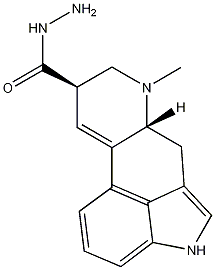 Lysergic Acid Hydrazide 结构式