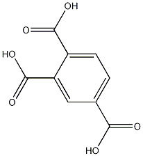 Trimellitic acid 结构式